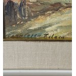 Francesco Filosa, Street with figures - Francesco Filosa