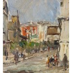 Francesco Filosa, Street with figures - Francesco Filosa