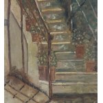 UNIDENTIFIED SIGNATURE, Staircase with pergola