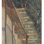 UNIDENTIFIED SIGNATURE, Staircase with pergola