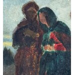 UNIDENTIFIED SIGNATURE, Portrait of Three Female Figures