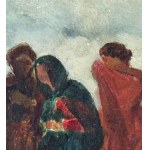 UNIDENTIFIED SIGNATURE, Portrait of Three Female Figures