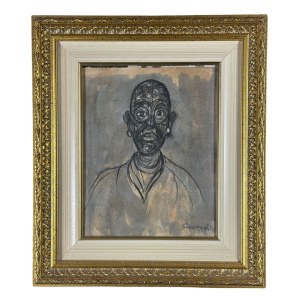 UNIDENTIFIED SIGNATURE, Male portrait