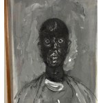 UNIDENTIFIED SIGNATURE, Male portrait