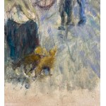 ANONIMO, Small street with figures