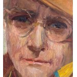 ANGELA CARUGATI, Portrait of a man with a hat - ANGELA CARUGATI