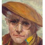 ANGELA CARUGATI, Portrait of a man with a hat - ANGELA CARUGATI