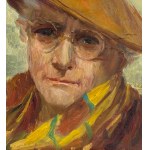 ANGELA CARUGATI, Portrait of a man with a hat - ANGELA CARUGATI