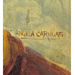 ANGELA CARUGATI, Portrait of a man with a hat - ANGELA CARUGATI
