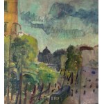 UNIDENTIFIED SIGNATURE, Street with figures