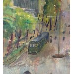 UNIDENTIFIED SIGNATURE, Street with figures