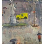 UNIDENTIFIED SIGNATURE, Street with figures