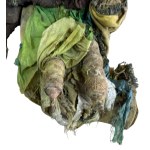 Lot of three Neapolitan nativity sculptures