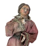Lot of three Neapolitan nativity sculptures