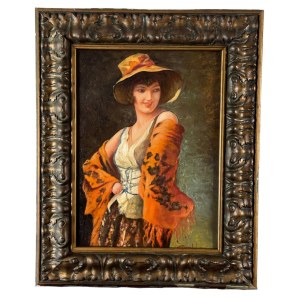 UNIDENTIFIED SIGNATURE, Portrait of a woman