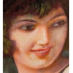 UNIDENTIFIED SIGNATURE, Portrait of a woman