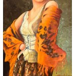 UNIDENTIFIED SIGNATURE, Portrait of a woman