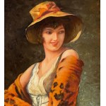 UNIDENTIFIED SIGNATURE, Portrait of a woman