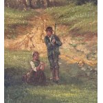 UNIDENTIFIED SIGNATURE, Landscape with cattle