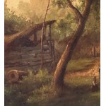 UNIDENTIFIED SIGNATURE, Landscape with cattle