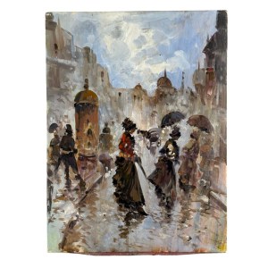 ANONIMO, Street with figures