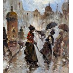 ANONIMO, Street with figures