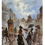 ANONIMO, Street with figures