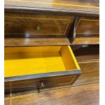 Drop-front chest of drawers with 3 drawers