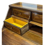 Drop-front chest of drawers with 3 drawers