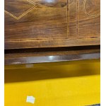 Drop-front chest of drawers with 3 drawers