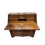 Drop-front chest of drawers with 3 drawers