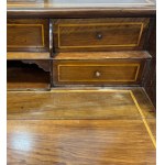 Drop-front chest of drawers with 3 drawers