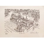 Edward Dwurnik (1943 - 2018), Kraków Sukiennice, 2005.