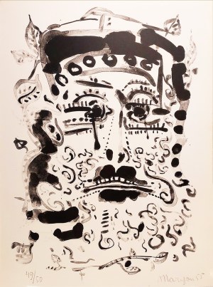 MARYAN Pinchas Burstein (Nowy Sącz, Polska, 1927 - Nowy Jork, 1977), Golem, 1955