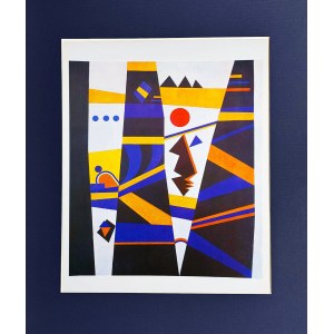 Wassily Kandinsky (1866 - 1944), Derriere le miroir no. 154, 1965