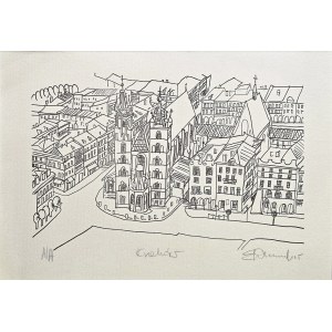 Edward Dwurnik (1943 - 2018), Krakauer Mariacki-Kirche, 2005