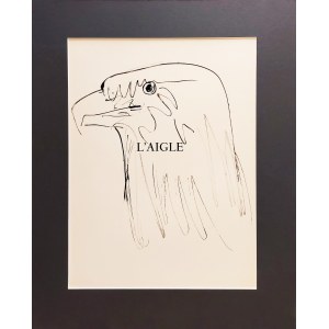 Pablo Picasso (1881-1973), 'Le Cerf' from the series 40 dessins de Picasso en marge du Buffon (from the series of 40 engravings to Buffon's texts).