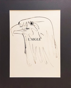 Pablo Picasso (1881-1973), 'Le Cerf'' z cyklu „40 dessins de Picasso en marge du Buffon” (z cyklu 40 rycin do tekstów Buffona)