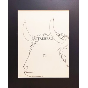 Pablo Picasso (1881-1973), Le Taureau, zo série 40 dessins de Picasso en marge du Buffon (zo série 40 rytín k Buffonovým textom)