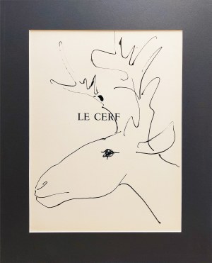 Pablo Picasso (1881-1973), 'Le Aigle'' z cyklu „40 dessins de Picasso en marge du Buffon” (z cyklu 40 rycin do tekstów Buffona)