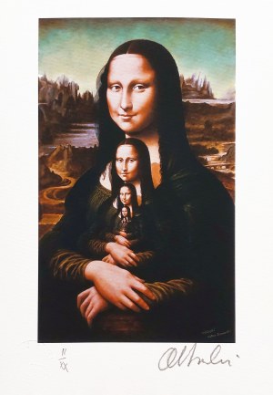 Rafał Olbiński (ur. 1943), Mona Lisa (II/XX)
