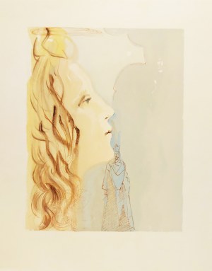 Salvador Dalí (1904 - 1989), z serii Dante, Boska komedia, Raj, 1963