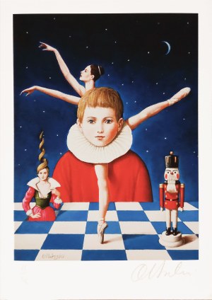 Rafał Olbiński (ur. 1943), Dziadek do orzechów (II/XX), 2025