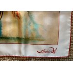 Salvador Dali (1904 - 1989), Le Chevalier Romain 1991 silk scarf