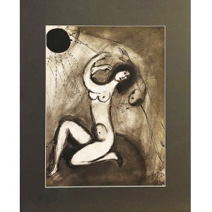 Marc Chagall (1887-1985 ), Le philosophe vindicatif (The Vindictive Philosopher) from the series ''Contes de Boccace'' (Boccacia's Decameron) 1950