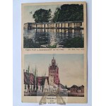 Elk, Lyck, swimming pool, church ca. 1920