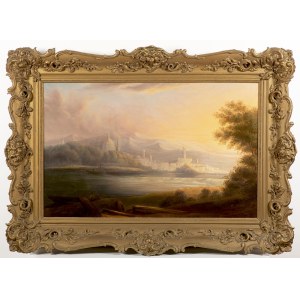 19th century painter View of Florence
