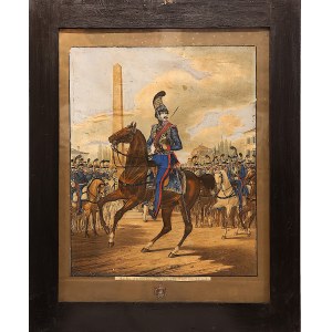 Georg Kraus (1805-1890) Prince Karl of Bavaria on Horseback at Karolinenplatz