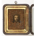 19th Century Russian Icon of Christ with the Crown of Thorns