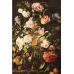 , Attributed to Leopold Zinnogger (Linz 1811 -1872) Still Life with Flowers